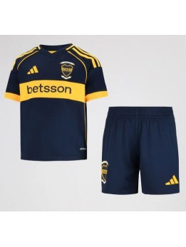 Boca Juniors Replika Hemmakläder Barn 2025-26 Kortärmad (+ byxor)